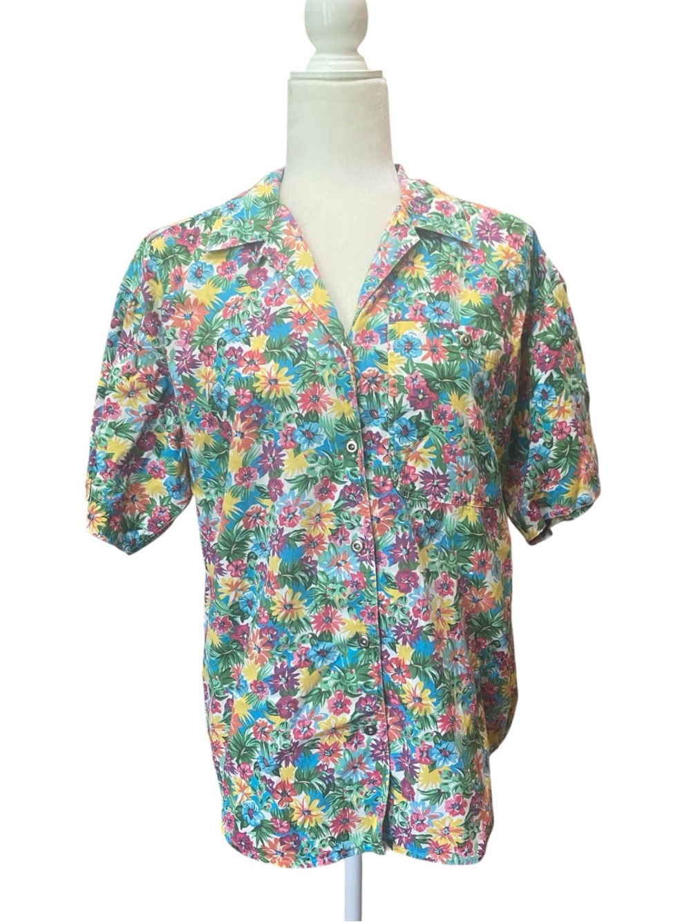 Liz Sport Womens Vintage 90s Button Down Shirt
